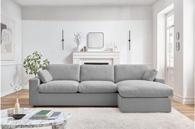 Colțar gri deschis Belair – Bobochic Paris