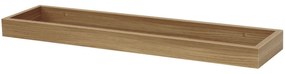 Etajeră de perete P-011, stejar, 60 cm
