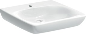 Geberit Selnova Comfort lavoar 60x55 cm dreptunghiular clasică pentru persoane cu dizabilități alb 502.771.00.7