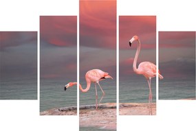Tablou - Flamingo (150x105 cm)