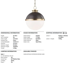 Pendul LUX design clasic LATHAM big