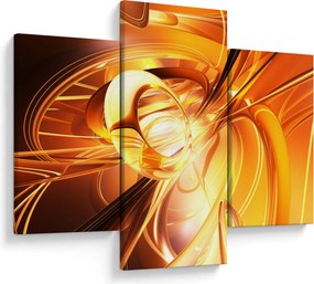Tablou cu abstracție (90x60 cm)