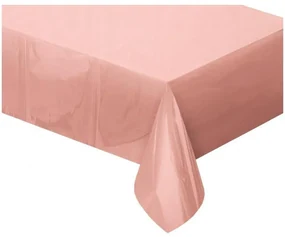 Colorat Metallic Față de masă din folie Rosegold 137x183 cm