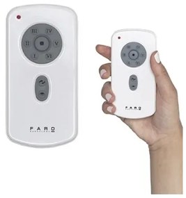 Ventilator de tavan FARO 33461A ANDROS XL alb d. 213 cm + telecomandă