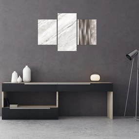 Tablou - Marmură cu linii argintii (90x60 cm)