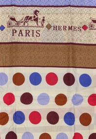 Lenjerii din bumbac pentru patut Culoare crem, HEARTS AND POINTS