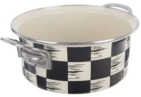 Orion Casserole smaltată Șah Lem, 2,2 l, diametru20 cm