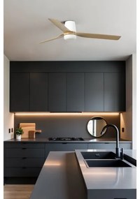 Ventilator LED dimabil FARO 33829-1TW PUNT TUB M LED/18W/230V 3000/4200/6500K + telecomandă