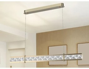 Lustră LED reglabilă pe cablu ENRIQUE LED/20W/230V 3000-6000K +telecomandă