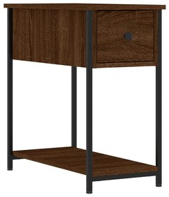 826061 vidaXL Noptieră, stejar maro, 30x60x60 cm, lemn prelucrat