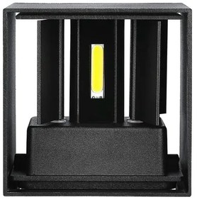 Aplică LED de exterior LED/5W/230V 4000K IP65 neagră