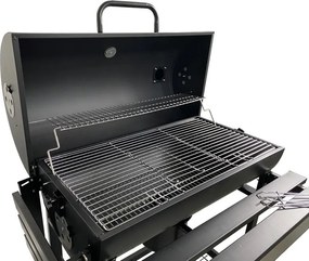 Grătar multifuncțional cu afumătoare + rotisor electric KRISTEN