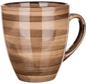 Set de 6 căni din ceramică Banquet PALAS , 400 ml, maro