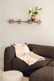 Pătură bej/crem 150x200 cm Tul – noo.ma