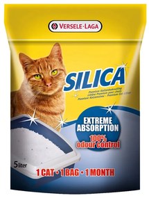 Asternut igienic pentru pisici, Versele-Laga, Silicat Ultra Absorbant, 5l