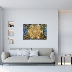 Tablou cu tavanul bisericii Siena (90x60 cm)