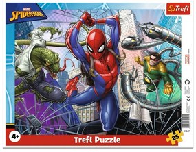 PUZZLE 25 PLANSA CURAJOSUL SPIDERMAN