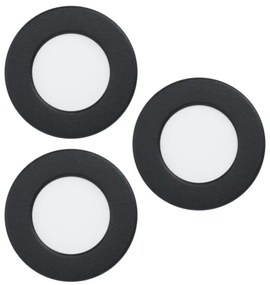 Eglo 99146 - Set de 3 spoturi LED încastrate FUEVA 5, 1xLED/2,7W/230V