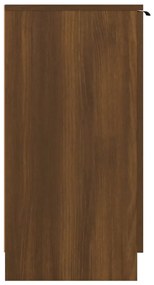 Pantofar, stejar maro, 59x35x70 cm, lemn prelucrat Stejar brun, 1, 1, Stejar brun