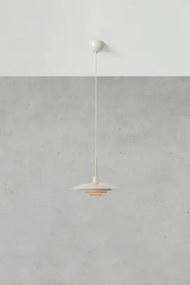 Markslöjd 108875 - Lustră suspendată pe cablu PINY 1xE27/60W/230V diametru 35 cm bej