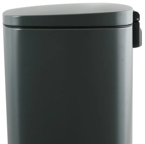 Spirella Coș de gunoi cu pedală soft-close Akira50 l, gri mat, 50 l