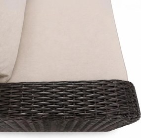 Set mobilier de grădină din ratan Avenberg BONITA maro