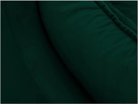 Canapea extensibilă cu 3 locuri și spațiu de depozitare Mazzini Sofas Freesia, verde