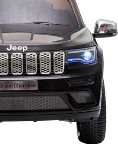 Masinuta Electrica cu acumulator pentru copii NOVOKIDS™ Jeep Grand Cherokee, Roti din Cauciuc EVA, Max 30 kg ,Usi cu deschidere ,Baterie12V ,2 Viteze