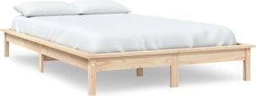 vidaXL Cadru de pat, 120x200 cm, lemn masiv de pin