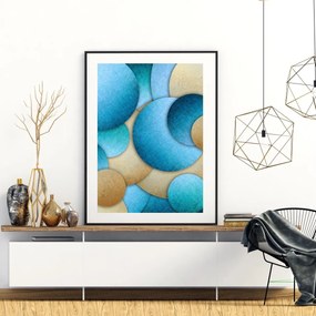 Poster - Cross circles (A4)