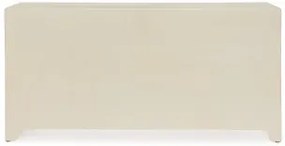 Comoda alba, 120x60 cm, Creamy, Yes