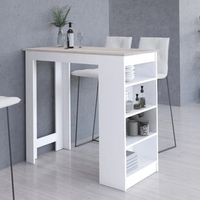 Masă bar Starlink (alb + stejar sonoma). 1117103