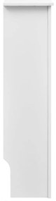 Masca de calorifer incalzire, dulap radiator, alb, 112 cm, MDF