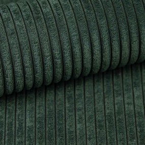 Coltar extensibil de colt TAVERO SLIM, verde inchis, reversibil, 201x140 cm