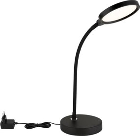 Globo 58503T - Lampă de birou LED cu dimmer tactil KALDERON LED/8W/230V neagră
