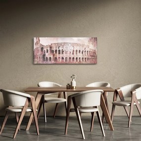 Tablou - Carte poștală de epocă a orașului N⁰2 (120x50 cm)
