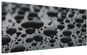 Tablou cu picături de apă (120x50 cm)