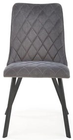 Scaun K450 velvet gri