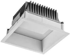 Spot LED incastrabil tavan/plafon AIDA SQUARE 9W alb