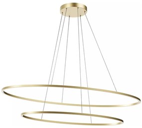 Redo 01-3300 - Lustră LED reglabilă pe cablu LEO LED/115W/230V bronz