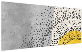 Tablou - pictură abstractă de plajă N⁰3 (120x50 cm)