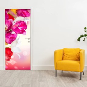 Fototapet pentru ușă - Lalele (95x205cm)