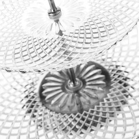 Platou etajat din sticlă Harlequin – Casa Selección