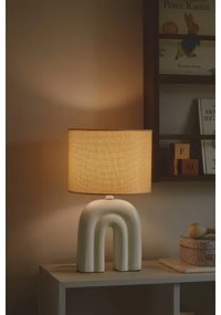 Nordlux - Lampă de masă HAZE 1xE27/40W/230V bej