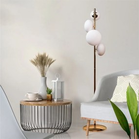 Lampadar, Lampa de podea moderna Omi auriu