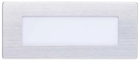 LED Iluminat de orientare încastrat dreptunghiular BUILT-IN 1xLED/1,5W/230V 4000K