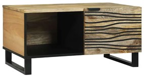 vidaXL Măsuțe de cafea Maro 80 x 50 x 40 cm Lemn masiv de mango