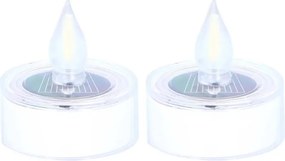 Lumanari solare LED FLARNIS, set 2 bucati