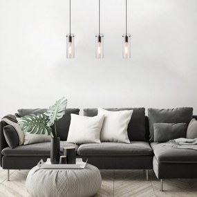 Pendul design modern Acantha negru