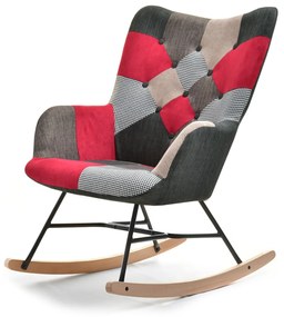 Fotoliu Sibyla (patchwork + fag alb). 1110394
